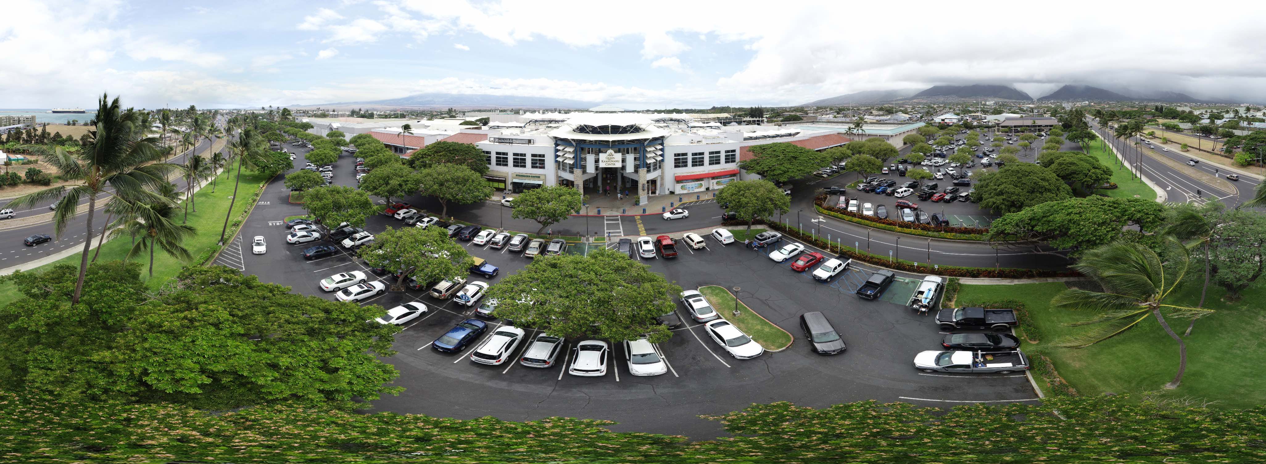 Queen Ka’ahumanu Center aerial photos and survey